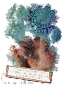 elodie hunting met haar gepersonaliseerde horoscoopboeken